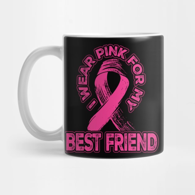 I wear pink for my Best Friend by aneisha